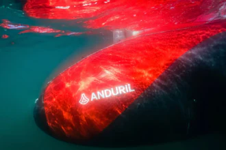 An Anduril undersea vehicle.