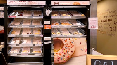 A Dunkin' restaurant in Tempe, Ariz., Jan. 10, 2025.