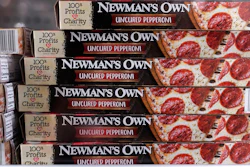 Newman's Own pizzas at Lambert's Rainbow Market, Westwood, Mass., June 15, 2021.