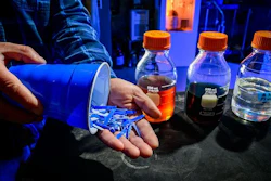 Polystyrene is used in a variety of consumer products, most of which end up in landfills. Researchers found a new life for this waste product that will aid efforts to convert the nation’s airplanes from fossil fuels to sustainable aviation fuels.