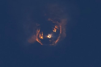 SpaceX's mega rocket Starship makes a test flight from Starbase in Boca Chica, Texas, Thursday, March 6, 2025.