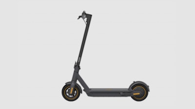 This image provided by the U.S. Consumer Product Safety Commission shows Segway Max G30LP KickScooter that is being recalled along with Segway’s Ninebot Max G30P, due to a fall hazard that has resulted in user injuries ranging from bruises to broken bones.
