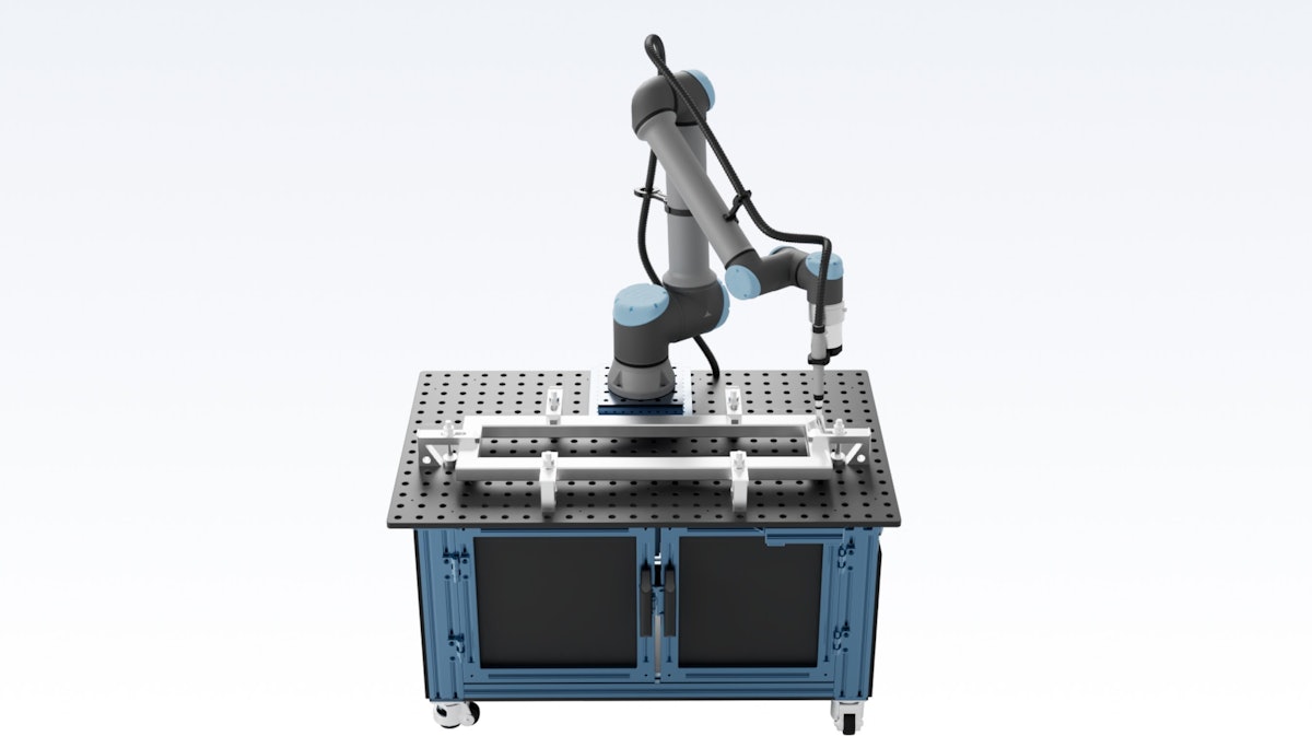 Vention Unveils Click & Customize Robotic Work Cells | Manufacturing.net