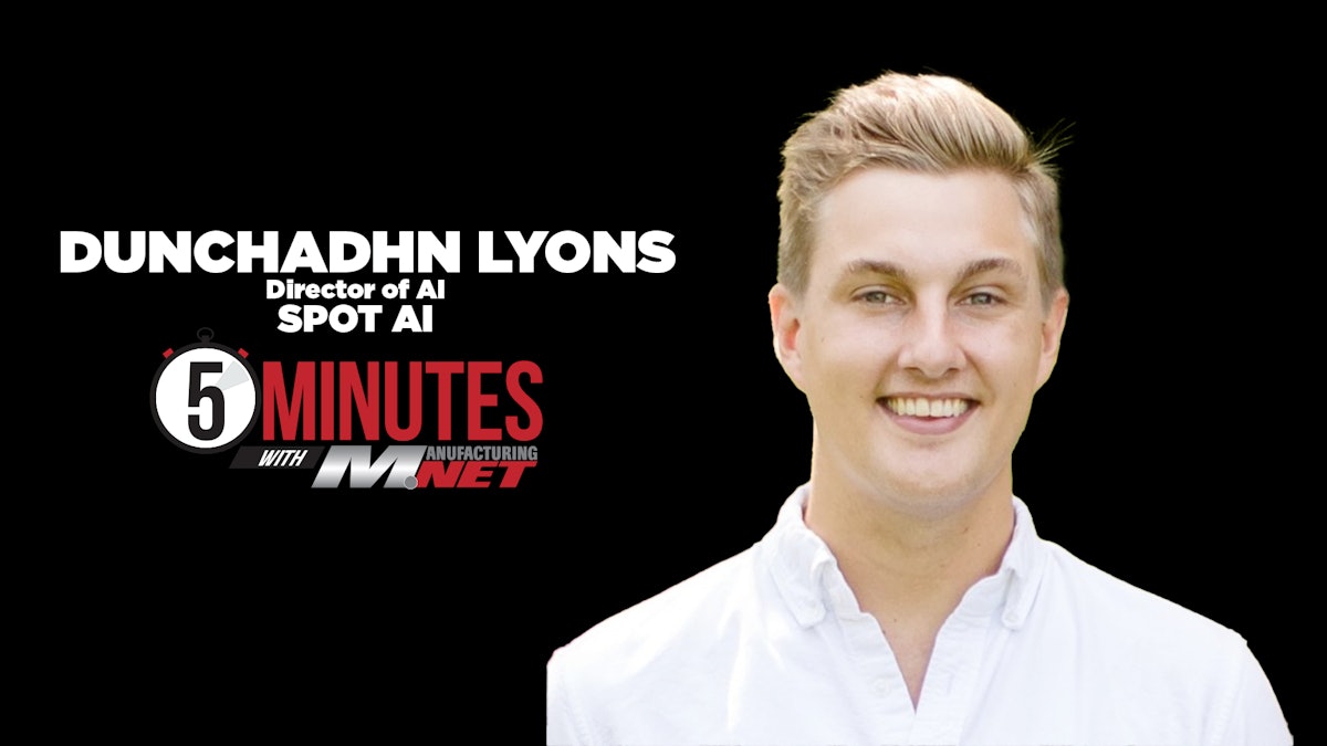 5 Minutes with MNET: Dunchadhn Lyons SpotAI