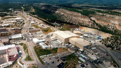 This undated file photo shows the Los Alamos National Laboratory in Los Alamos, N.M.