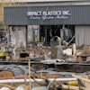 Impact Plastics Inc. is seen on Nov. 22, 2024, in Erwin, Tenn. Multiple workers died trying to escape flood waters during Hurricane Helene in September.