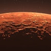 Mars surface illustration.