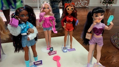 Barbie Dream Besties, from Mattel, are displayed at the TTPM 2024 Holiday Showcase event in New York, Sept. 17, 2024.