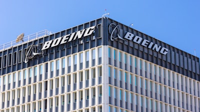 A Boeing manufacturing facility in Los Angeles, California.
