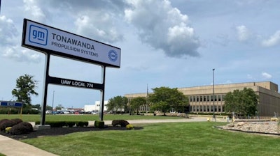 GM's Tonawanda Propulsion plant in Western New York.