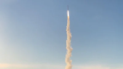 Raytheon’s new short-range interceptor completes a successful ballistic missile flight demonstration.
