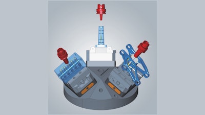 Open Mind Technologies design in hyperMILL CAM software.