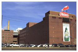 The H.J Heinz Co. headquarters is seen on Pittsburgh's northside on Friday, Nov. 9, 2001.