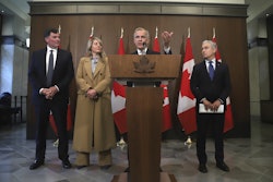 Canada Prime Minister Mark Carney at a press conference on Parliament Hill, Ottawa, June 19, 2025.