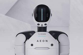 AEON, a humanoid built for industry.
