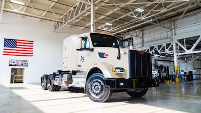 Kodiak Driver-equipped autonomous truck at Roush’s production facility in Livonia, Michigan.