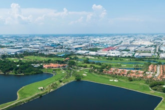 Approximately 3.8% of tenants at Amata's Chonburi flagship site come from the U.S.