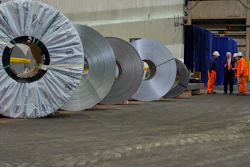 President Donald Trump talks to workers as he tours U.S. Steel Corporation's Mon Valley Works-Irvin plant, Friday, May 30, 2025, in West Mifflin, Pa.