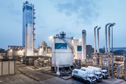 Linde's Industrial gas production facility.