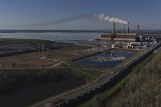 The Gibson Power Plant operates April 10, 2025, in Princeton, Ind.