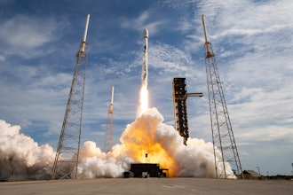O3b mPOWER F9/10 liftoff aboard a SpaceX Falcon 9 from Cape Canaveral Space Force Station