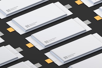 A rendering of solid-state batteris.