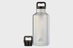 This image provided by U.S. Consumer Product Safety Commission shows Walmart’s “Ozark Trail 64 oz Stainless Steel Insulated Water Bottles,” which Walmart is recalling on Friday, July 11, 2025, because the lid can “forcefully eject” and unexpectedly strike consumers.