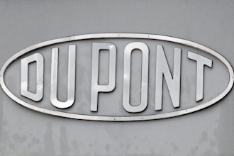 The DuPont logo is seen on a sign at the entrance to the company's Spruance Plant on April 22, 2008, Richmond, Va.