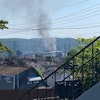 This image provided by Amy Sowers shows smoke from the U.S. Steel Clairton Coke Works, Monday, Aug. 11, 2025 in Clairton, Pa.