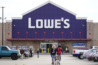 Lowe's store in Philadelphia, Nov. 17, 2021.