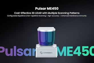 Orbbec's Pulsar ME450 3D LiDAR sensor.