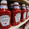 This Feb. 21, 2018, file photo shows a display of Heinz Ketchup on display in a market in Pittsburgh.