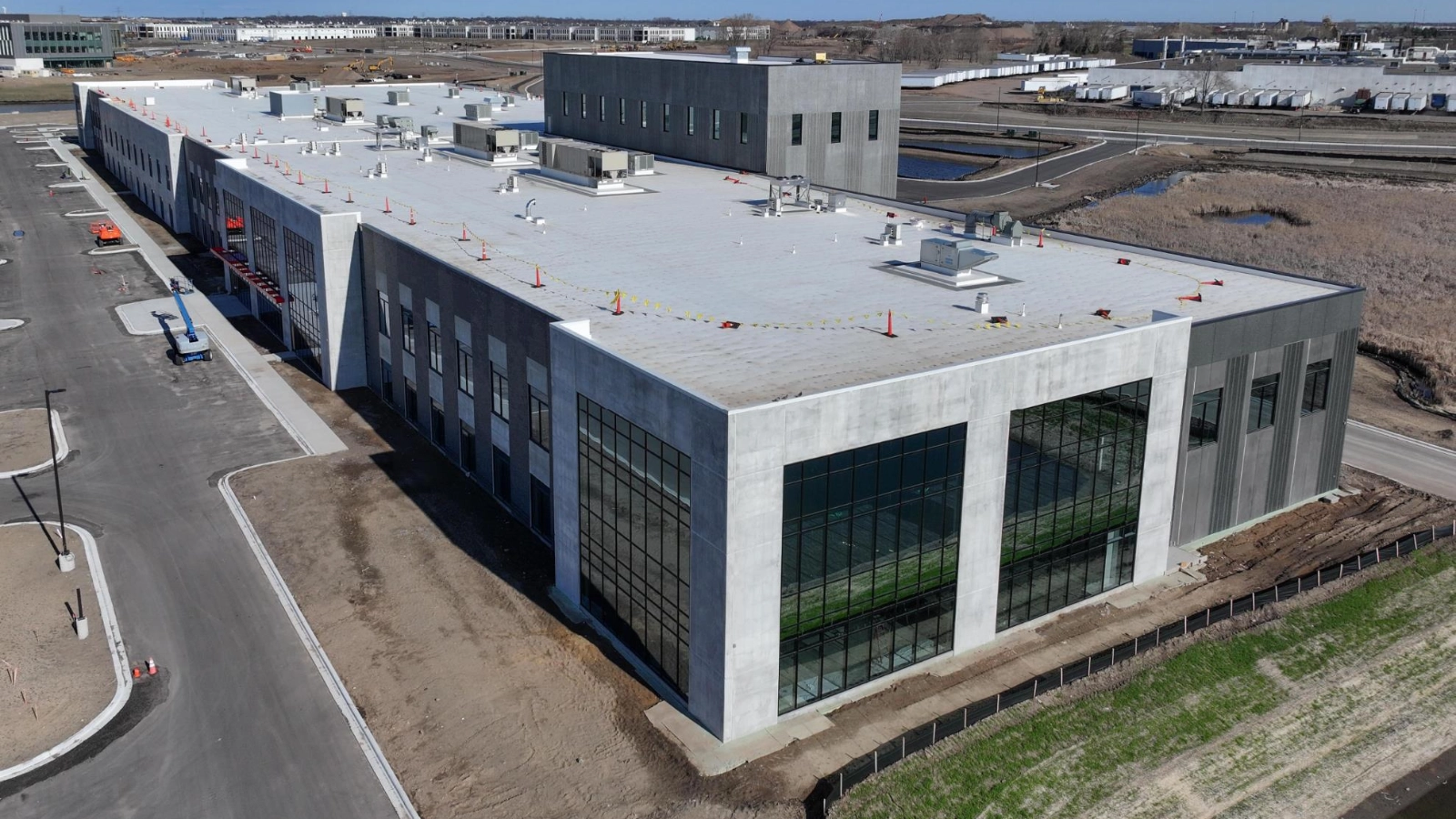 BAE Systems' 247,000-square-foot engineering and product development facility in Maple Grove, Minnesota.