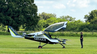 AIR’s eVTOL prototype at the company's Florida flight test facility.
