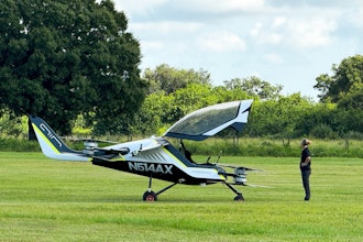 AIR’s eVTOL prototype at the company's Florida flight test facility.