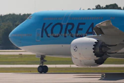 A Korean Air charter plane carrying Korean workers detained in immigration raid at Georgia factory leaves Hartsfield-Jackson International Airport in Atlanta bound for South Korea, Thursday, Sept. 11, 2025.