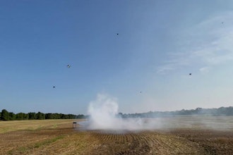 Using autonomous drones, researchers are able to create a 3D reconstruction of the smoke plume and improve analysis of flow patterns.