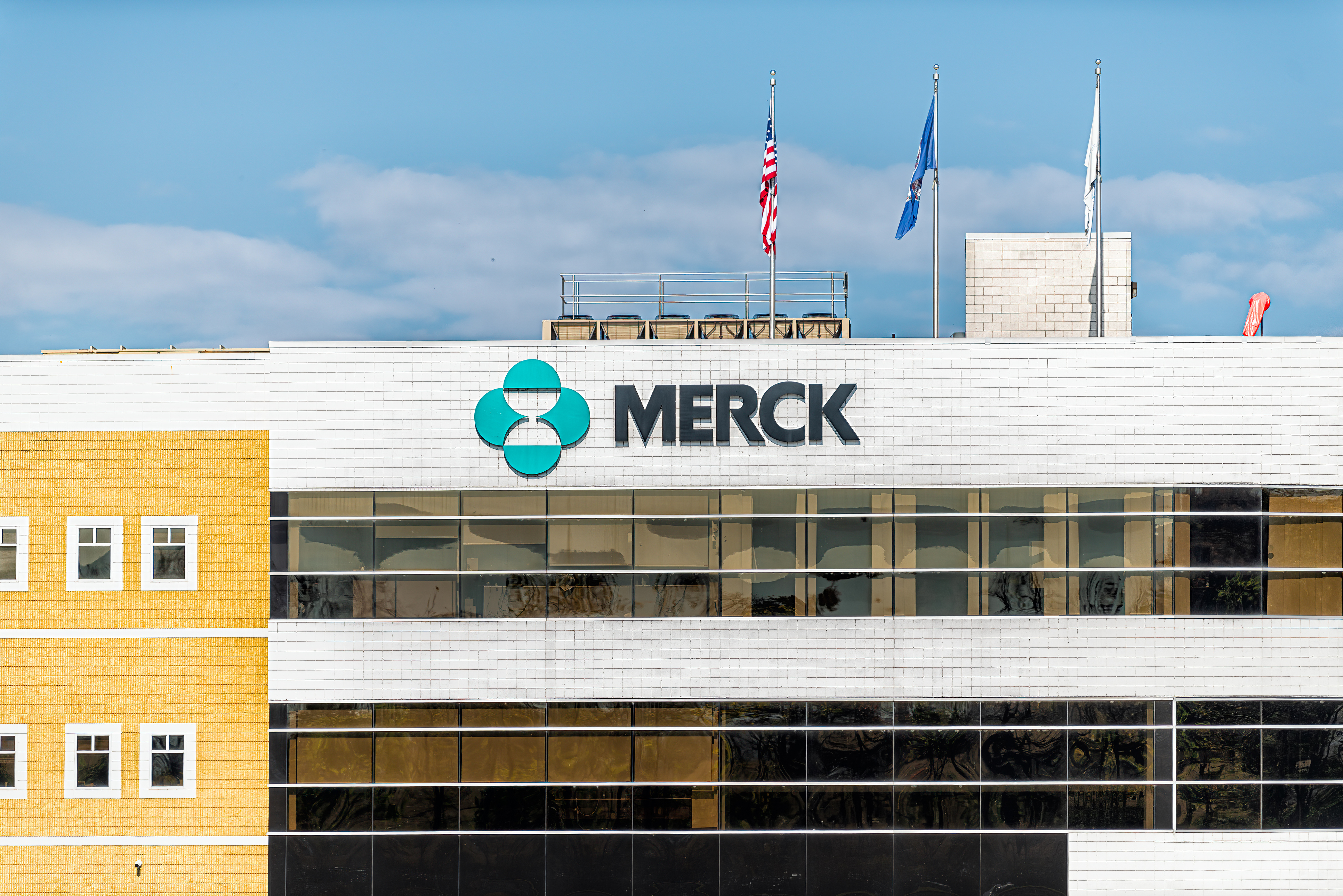 Merck's manufacturing plant in Elkton, Virginia in October 2020.