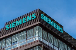 Facade of a Siemens building.