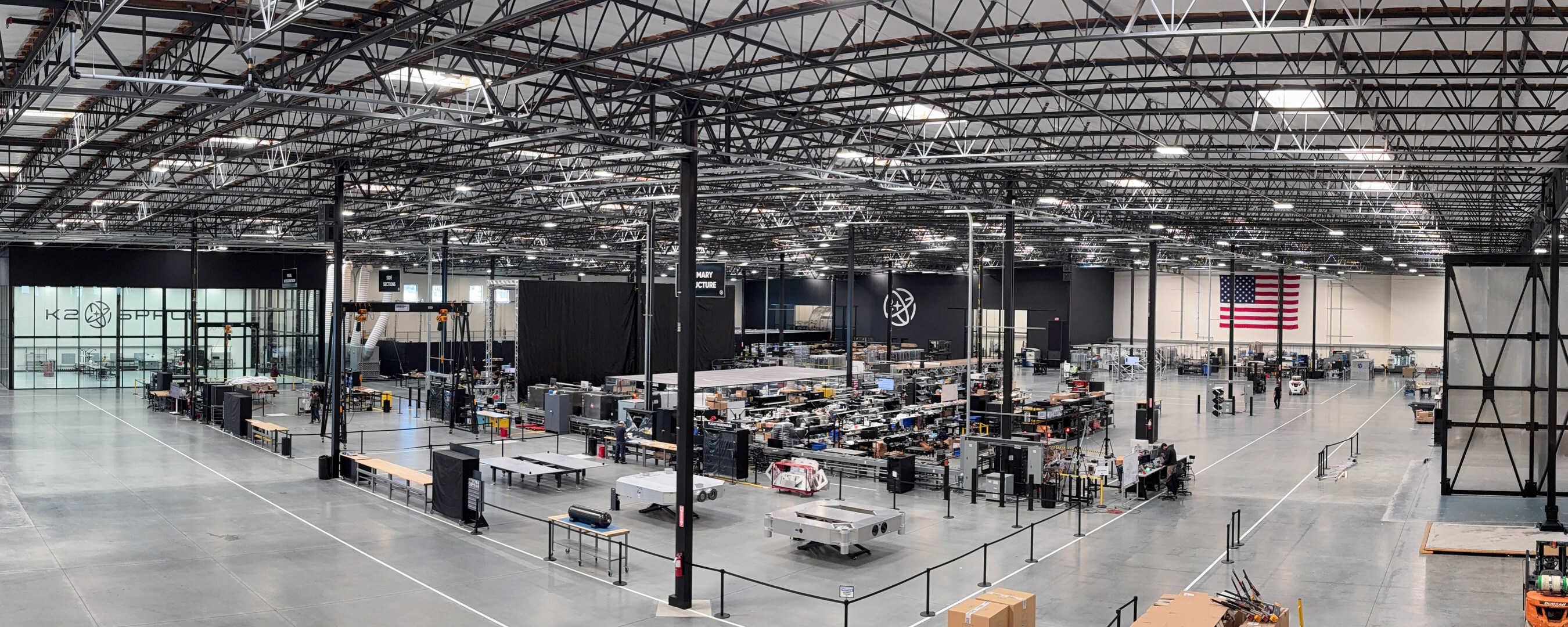 K2 Space&rsquo;s Torrance, California facility.
