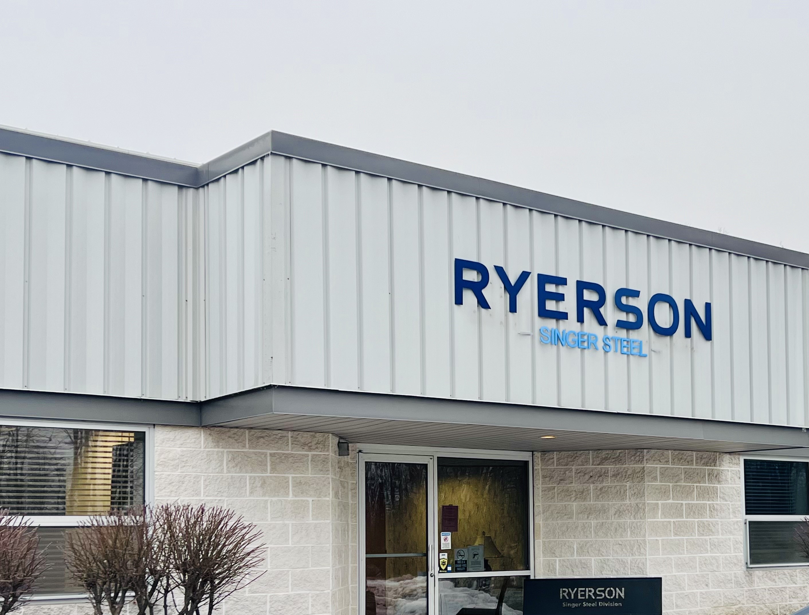 Ryerson's Singer Steel facility, Streetsboro, Ohio.
