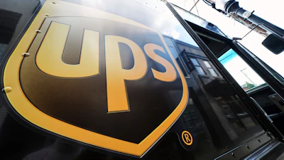 A UPS truck makes deliveries in Pittsburgh on June 25, 2025.