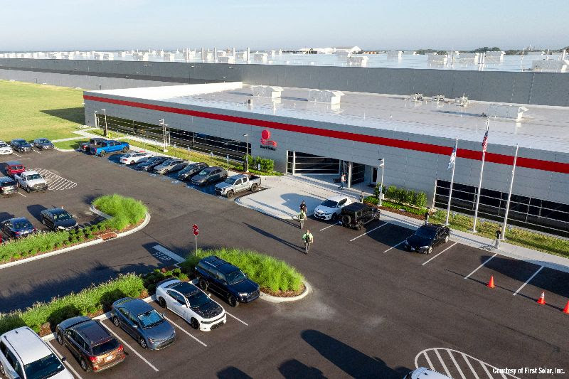 First Solar Inaugurates $1.1B AI-Enabled Manufacturing Facility in ...