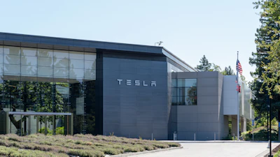 Tesla engineering headquarters in Silicon Valley, Palo Alto, California.