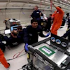 The research team led by Dr. Parth Chansoria used parabolic flights to simulate the microgravity of space.