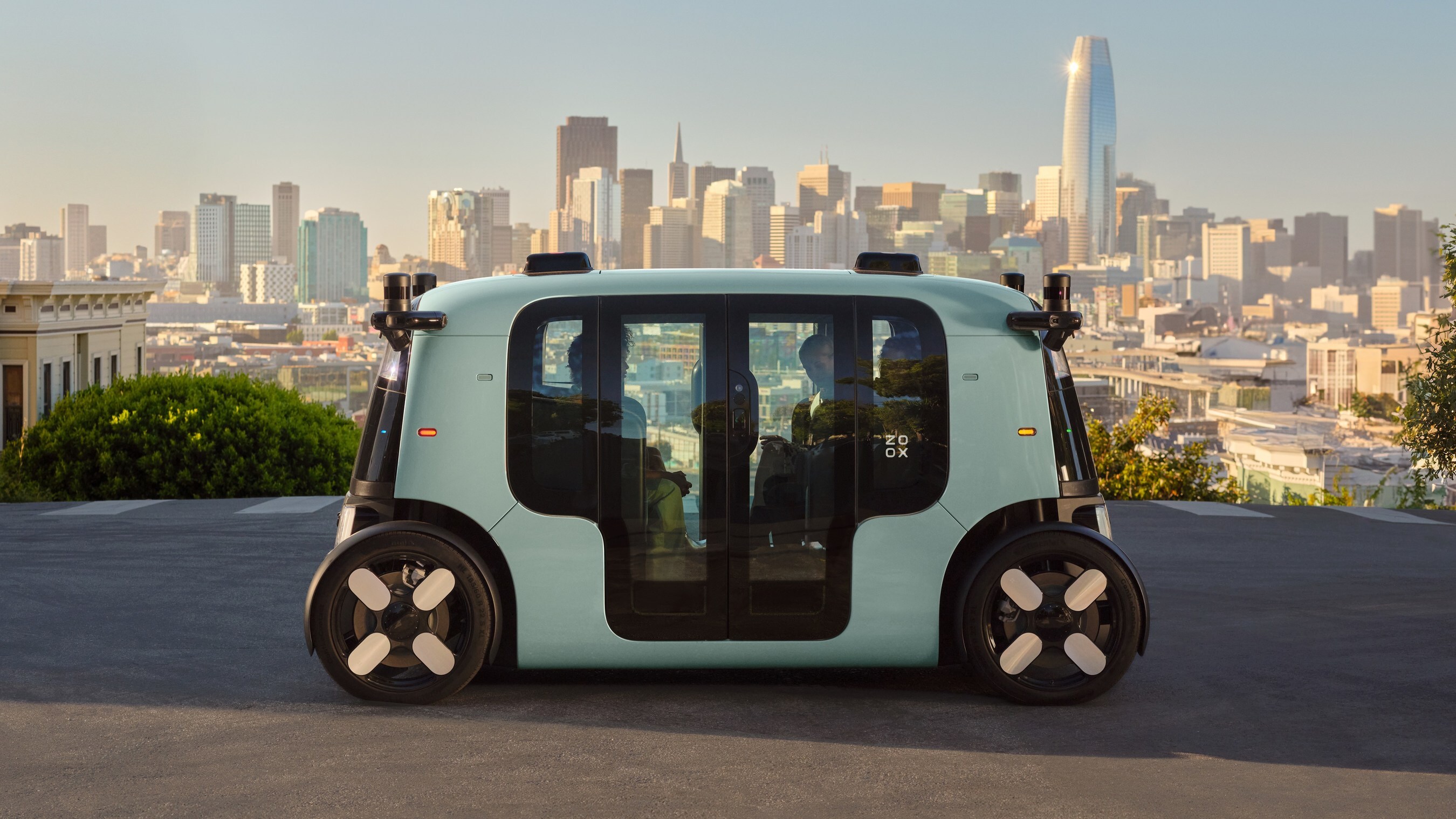 autonomous ride-hailing robotaxi Zoox.
