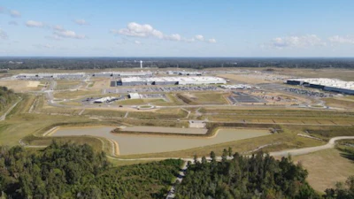 Toyota's new battery plant in Liberty, North Carolina.