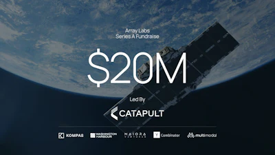 Array Series A Fundraise Blog Image
