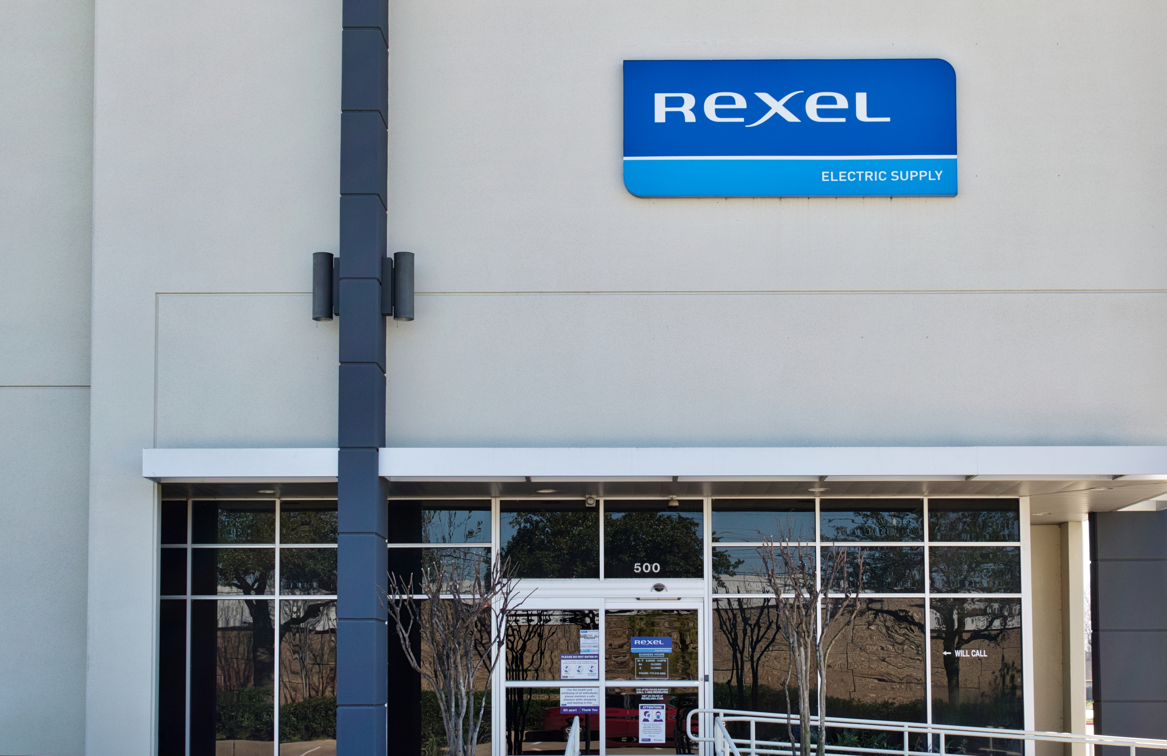 Rexel office, Houston, Feb. 2021.