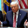 President Donald Trump speaks during a roundtable on farm subsidies in the Cabinet Room of the White House, Monday, Dec. 8, 2025, in Washington.